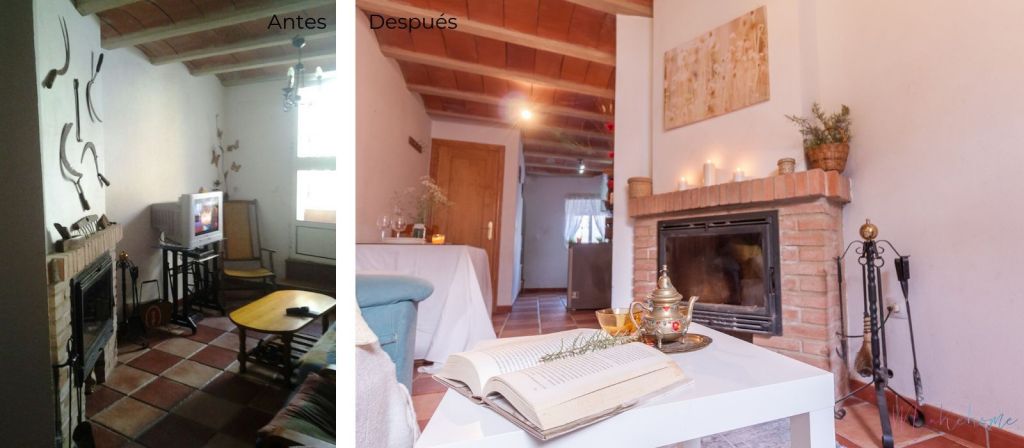 Antes y después de la intervención de Makehome